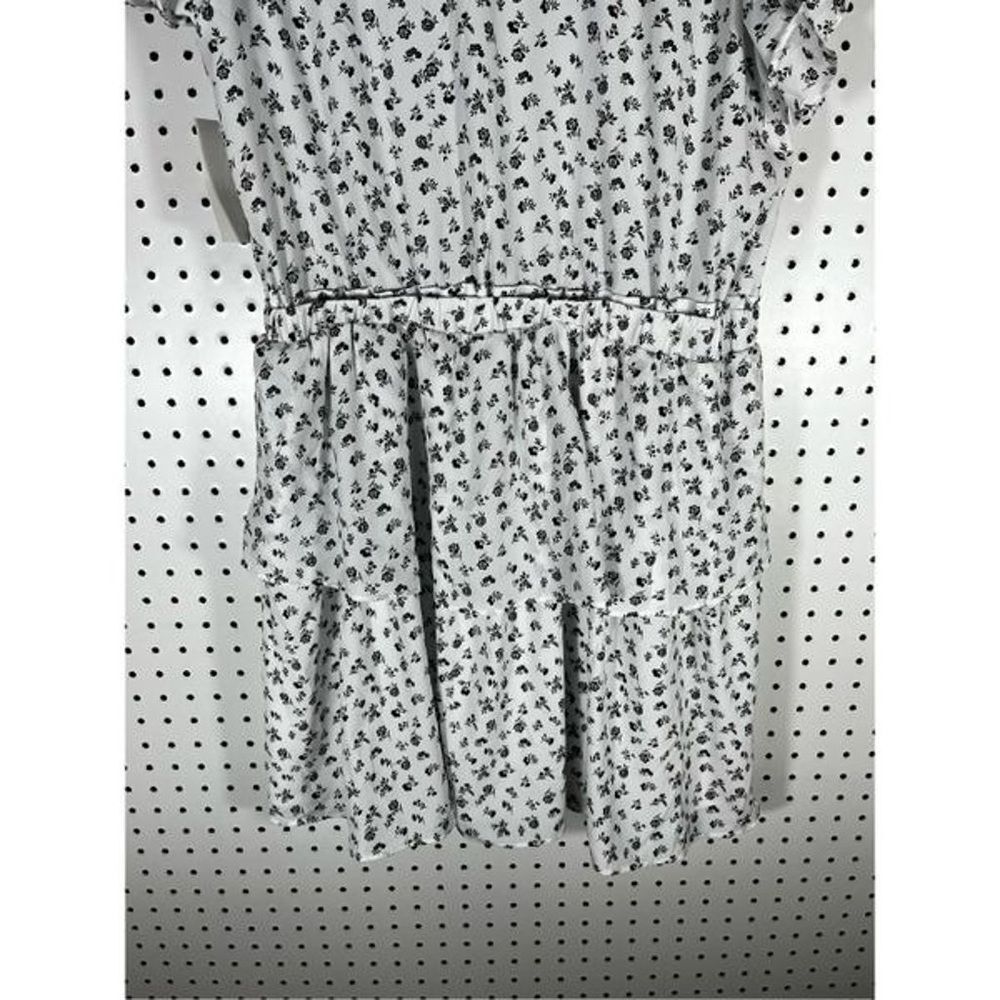 Country Concert Floral Ruffle Tiered Mini Dress Small NWT Boho Cottagecore - Picture 6 of 7
